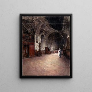 Alfred Edler von Pflgl - Die Sakristei der Stephanskirche in Wien.webp