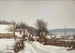 Ein Dorf im Winter - Alfred Garcement — Ansicht des Kunstwerks