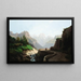 Passage de montagne - Alfred Godchaux — gerahmtes Bild an der Wand