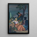 Sieste - Alfred Hagel — gerahmtes Bild an der Wand