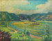 Rheinlandschaft Gemälde - Alfred Helberger — Ansicht des Kunstwerks