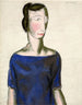 Portrait eines Mädchens - Alfred Henry Maurer — Ansicht des Kunstwerks