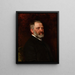 Porträt von Władysław Łuszczkiewicz von Alfred Izydor Römer — gerahmter Kunstdruck an der Wand