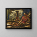 L'amour - Alfred Ost — gerahmtes Bild an der Wand