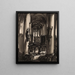 Kirche Saint-Jacques in Antwerpen - Alfred Ost — gerahmtes Bild an der Wand