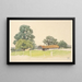Eine Farm im Bedfordshire - Alfred Parsons — gerahmtes Bild an der Wand