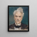 Henri Rochefort Victor Henri Marquis de Rochefort Luay 1831 1913, bekannt als Journalist, Politiker und Schriftsteller - Alfred Philippe Roll — gerahmtes Bild an der Wand