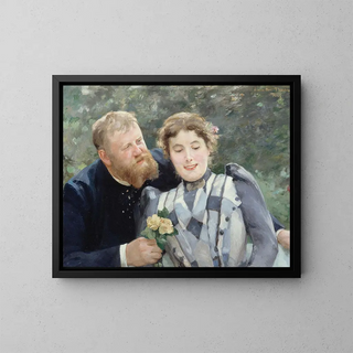 Alfred Philippe Roll - Portrait de Thaulow et sa femme.webp