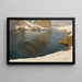 Bergsee - Alfred Poell — gerahmtes Bild an der Wand