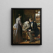 Alte Schulfreunde - Alfred Rankley — gerahmtes Bild an der Wand