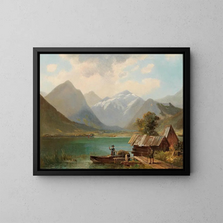 Alfred Schnberger - On Lake Achensee Tyrol.webp
