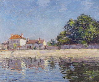Alfred Sisley - Bords du Loing SaintMammes The River Loing at SaintMammes.webp