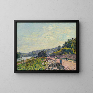 Alfred Sisley - La Seine Au BasMeudon.webp