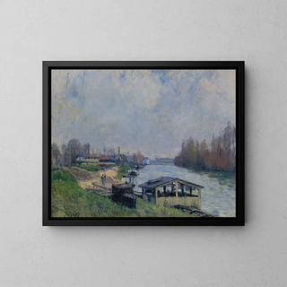 Alfred Sisley - Le Lavoir De Billancourt.webp