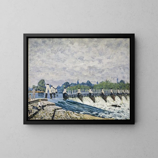 Alfred Sisley - Molesey Weir Hampton Court.webp