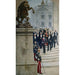 Der Präsident Sadi Carnot umgeben von Persönlichkeiten der III. Republik vor der Oper - Alfred Stevens — Ansicht des Kunstwerks