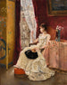 Träumerei - Alfred Stevens — Ansicht des Kunstwerks