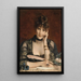La lettre - Alfred Stevens — gerahmtes Bild an der Wand