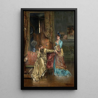 Alfred Stevens - The Visit.webp