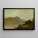 Le long de la rivière Hudson - Alfred Thompson Bricher — gerahmtes Bild an der Wand
