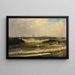 Wellenbrecher - Alfred Thompson Bricher — gerahmtes Bild an der Wand