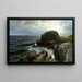 Castle Rock à Marblehead - Alfred Thompson Bricher — gerahmtes Bild an der Wand