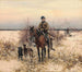 Jagd auf Hunde - Alfred von Wierusz-Kowalski — Ansicht des Kunstwerks
