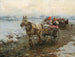 Der Postwagen-Ausflug - Alfred von Wierusz-Kowalski — Ansicht des Kunstwerks