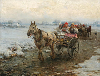 Alfred Von WieruszKowalski - The Coach Journey.webp