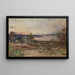 Landschaft - Alfred Wahlberg — gerahmtes Bild an der Wand