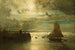 Landschaft bei Mondschein - Alfred Wahlberg — Ansicht des Kunstwerks
