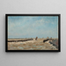 Ein belgischer Hafen - Alfred William Finch — gerahmtes Bild an der Wand