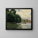 Thames in Richmond - Alfred William Finch — gerahmtes Bild an der Wand