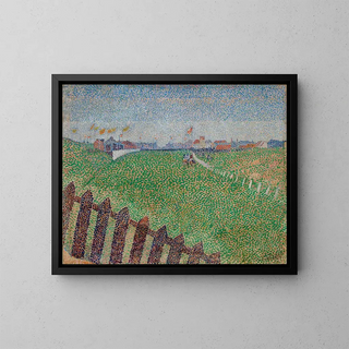 Alfred William Finch - The Wellington Racecourse in Drizzle Ostende.webp