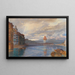 Luzern - Alfred William Hunt — gerahmtes Bild an der Wand