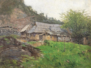 Alfred Zoff - A Landscape with a Hut.webp