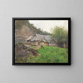 Alfred Zoff - A Landscape with a Hut.webp