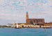 Ansicht der Kathedrale in Chioggia - Alfred Zoff — Ansicht des Kunstwerks