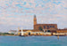 Ansicht der Kathedrale in Chioggia - Alfred Zoff — Ansicht des Kunstwerks