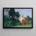 Abendstimmung - Alfred Zoff — gerahmtes Bild an der Wand
