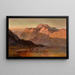 Llyn y Ddinas, Beddgelert, Nordwales - Alfred de Bréanski — gerahmtes Bild an der Wand