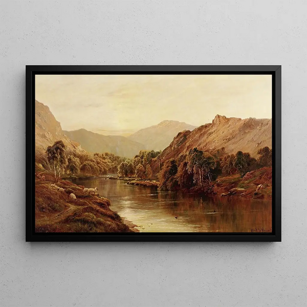 Alfred de Branski - The Dee Near Balmoral.webp