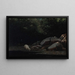Le long du torrent - Alfredo de Andrade — gerahmtes Bild an der Wand