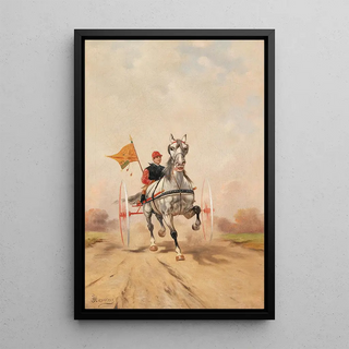 Alfredo Tominz - The Sulky Race.webp
