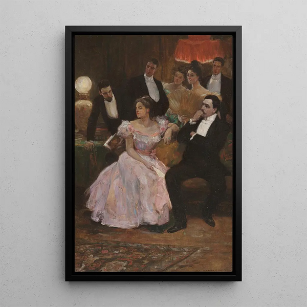 Alice Barber Stephens - A Formal Gathering.webp