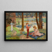 Fest des Tees am Teichufer - Alice Mary Havers — gerahmtes Bild an der Wand