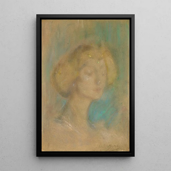 Ein Andenken - Alice Pike Barney — gerahmtes Bild an der Wand