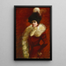 Alice Warder Garrett - Alice Pike Barney — gerahmtes Bild an der Wand