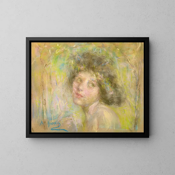 Blumenpracht - Alice Pike Barney — gerahmtes Bild an der Wand