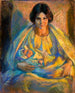 Par Lamplight - Alice Pike Barney — Ansicht des Kunstwerks